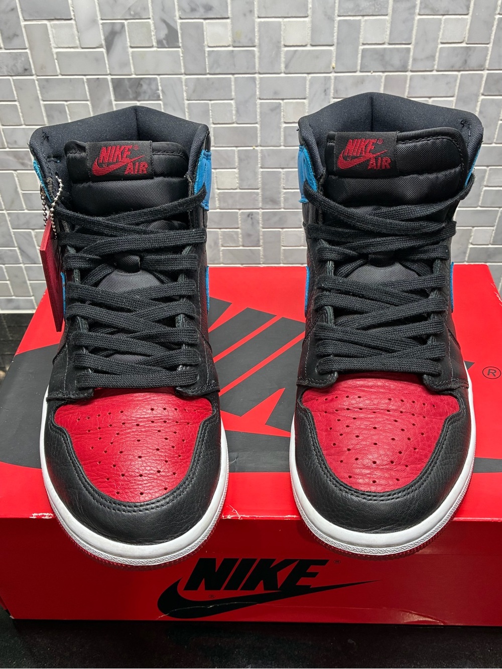 Air Jordan 1 High OG UNC to Chicago Women’s Size 10 CD0461-046 - Picture 5 of 11